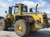Komatsu WA 470-3H mit Waage
