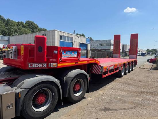 Lider LD07 Low Bed 4 Axle Full Spring 86 Ton Load