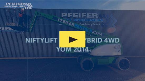 Niftylift HR28 HYBRIDE Valid inspection, *Guarantee! Hybrid,