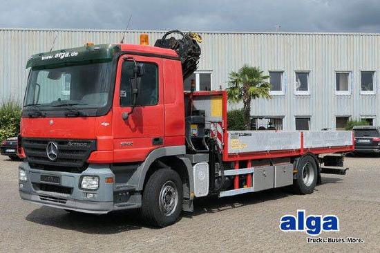 1844 L Actros 4x2, Hiab 144E-3, Funk, Voll-Luft