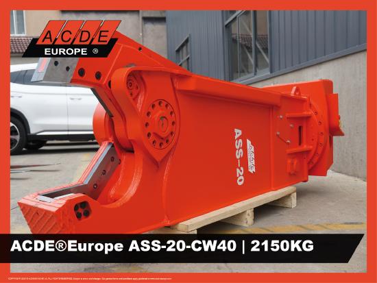 ACDE ®Europe ASS-20-AC09 | 2150 kg | 20 - 30t | Schrottschere | NEU!!!
