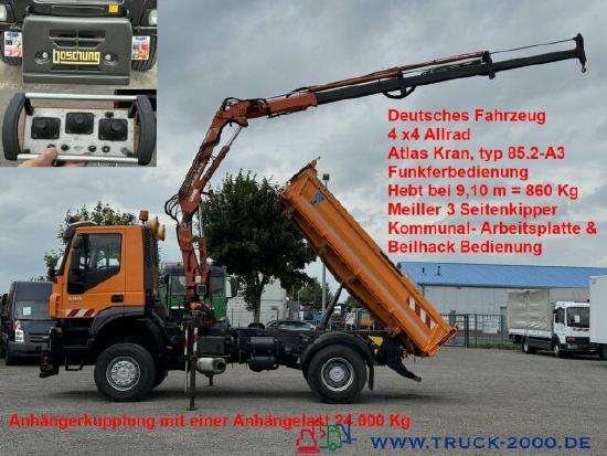 Stralis AD190T33 4x4 Winterdienst Atlas Kran