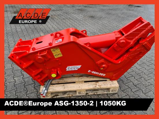 ACDE ®Europe ASC-1350-2-A09 I  1050 kg |  10t~18t | Starre Pulverisierer | NEU!!!