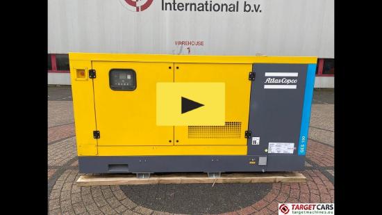 Atlas Copco QES100 Diesel 100KVA Generator 400/230V Unused