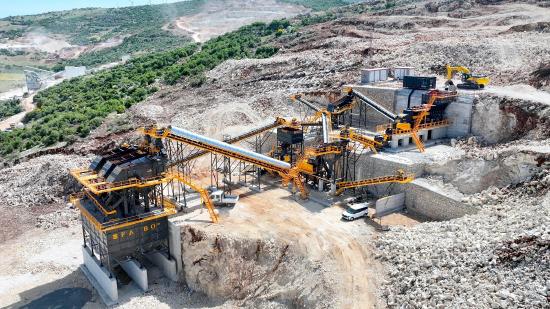 FABO 500-600 T/H STATIONARY CRUSHING & SCREENING PLANT