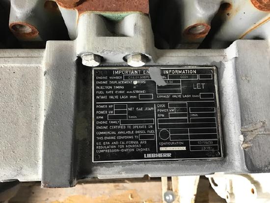 Liebherr GAS G924 FOR PARTS