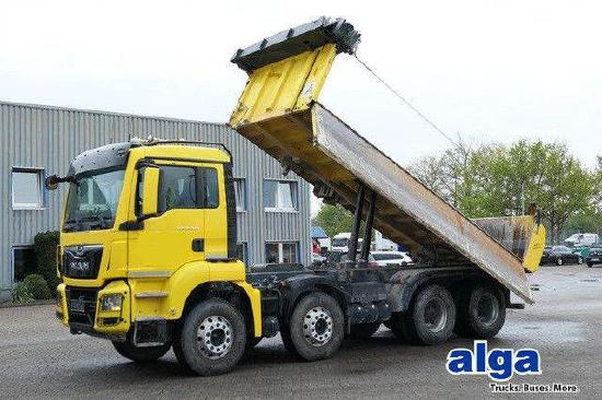 MAN 35.460 TGS BB 8x4, Meiller, Bordmatik, Intarder
