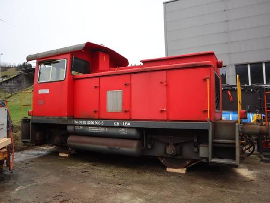 Fahrzeuge AG TM 2/2 Lokomotive, Rail