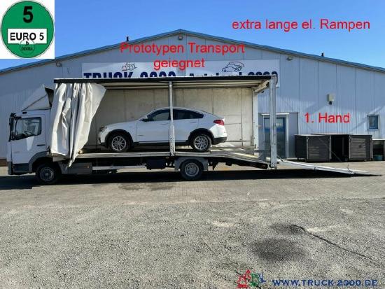 822 Atego Geschlossener Transport + el. Rampen