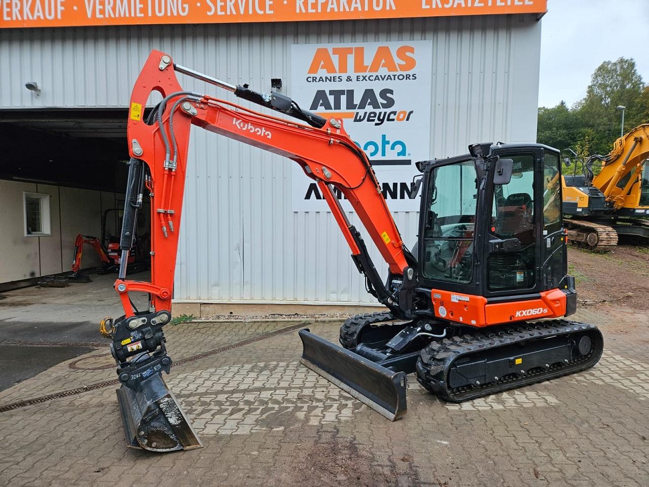 Kubota KX 060-5 Mini excavator buy used in Free State of Thuringia |  Machinerypark