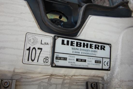 Liebherr LTM 1030-2.1 - Zubehör und Teile
