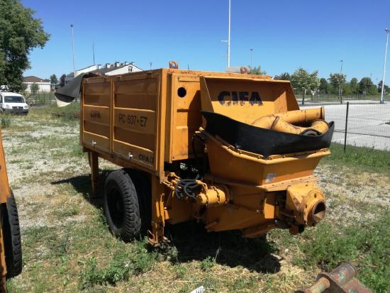 Cifa STABILE CONCRETE PUMP CIFA PC607 E7 - used - GOOD CONDITION