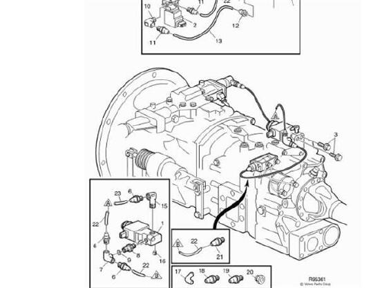Caja Cambios Manual Volvo FL  611 FG  611-220  162