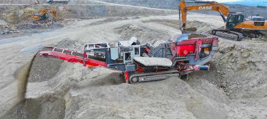 Sandvik USED SANDVIK QI441 MOBILE CRAWLER 140 PDK (IMPACT) CRUSHER FOR SALE