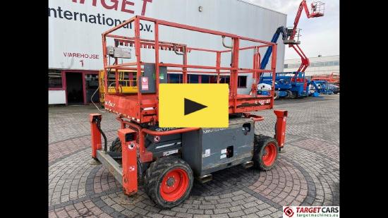 Skyjack SJ6826 RT Diesel 4x4 Scissor 6826 Work Lift 992cm