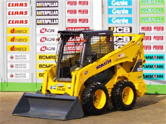 Komatsu Kompaktlader KOMATSU SK 820 – Vollkabine ** Tür **