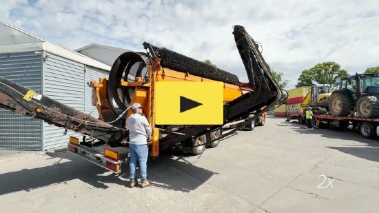 Doppstadt SM720 Mobilny Przesiewacz Bębnowy, 01.2013rok