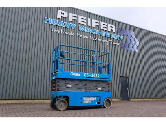Genie GS2632 Electric, Working Height 10m, 227kg Capacit