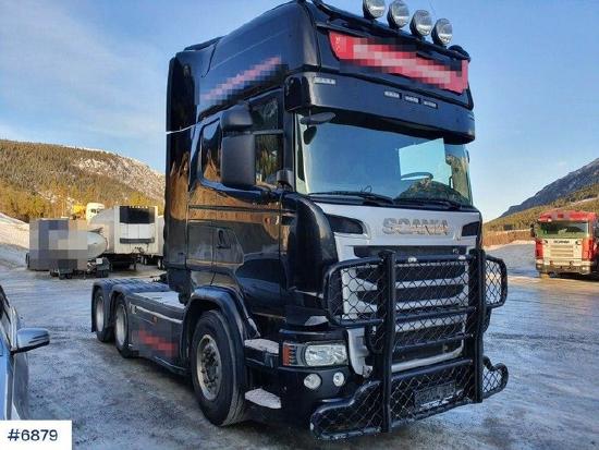 Седельный тягач Scania r580 Topline