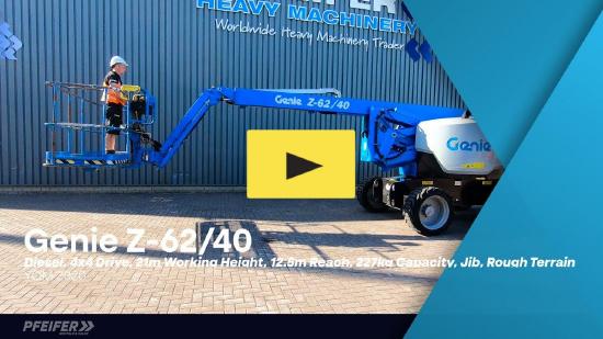 Genie Z62/40 Diesel, 4x4 Drive, 20.9 m Working Height, 1