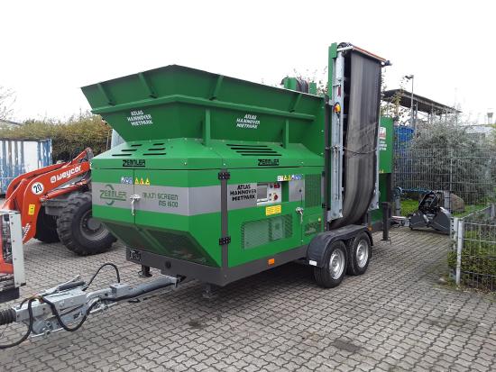 Zemmler Doppeltrommelsiebanlage MS1600