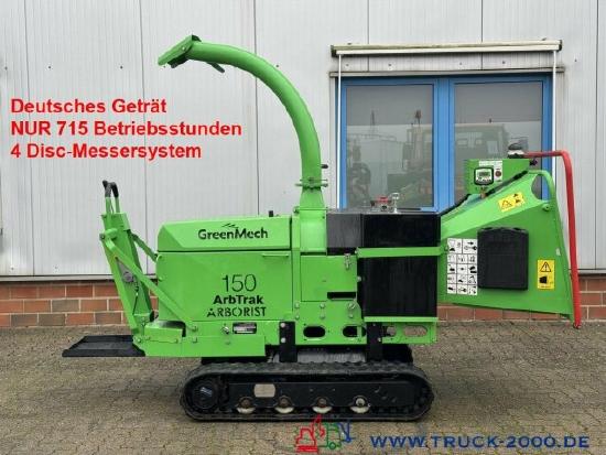 ARBTRACK 150/35 Holz Häcksler Schredder Raupe