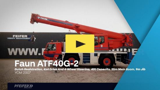 Faun ATF40G-2 Dutch Registration, Valid inspection, 4x4