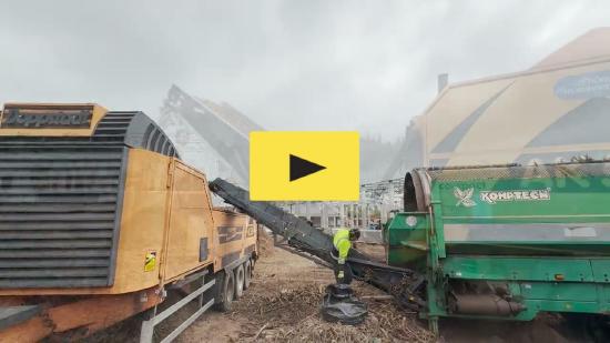 Doppstadt AK530 profi , Rębak młotkowy wysokoobrotowy, 2007rok , 530KM