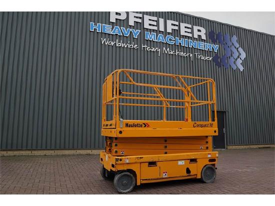 Haulotte COMPACT 10 Electric, 10m Working Height, 450kg Cap