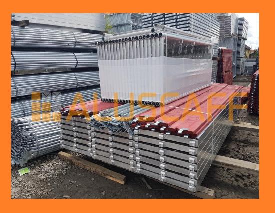 LB 0,73m 379,15m² Nieuw Steiger / Gevelsteigers / Scaffolding / façade échafaudages / échafaudage / Gerüste Typ Baumann