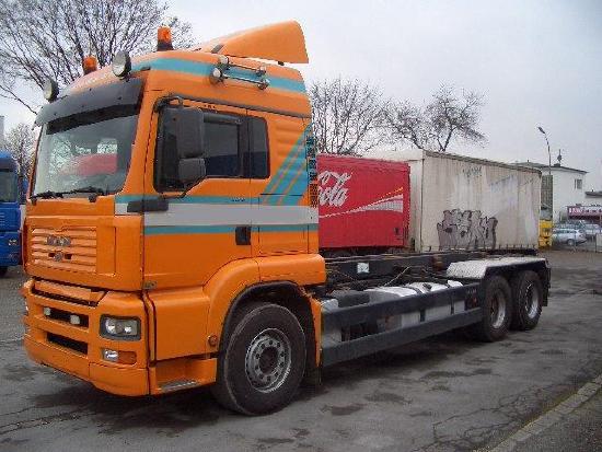 MAN TGA 28.430 D 20 6x2-2 BL Abroller Seilgerät