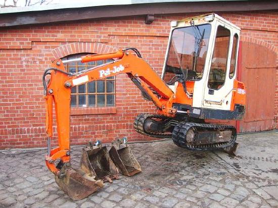 Pel Job EB 16 Minibagger excavator 1100h Hammerhydraulik