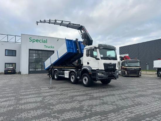 MAN TGS 35.470 8x4 / Euro 6 D (Only 36.196Km!!!) /