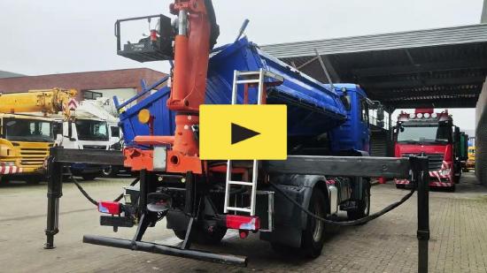 MAN TGA 18.350 4x4 Meiller 3 Seitenkipper Atlas
