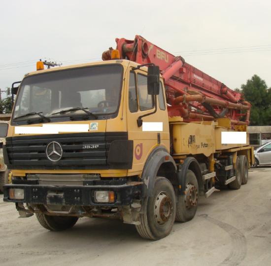 Mercedes Benz 3538 + PUTZMEISTER 43M