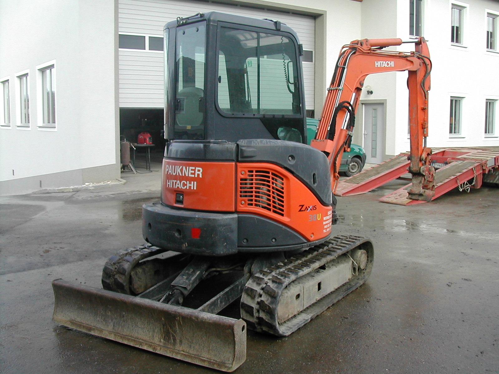 Hitachi ZX 38 Mini excavator buy used in Lower Austria
