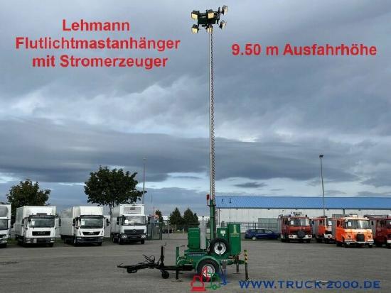 Lehmann Lichtmastanhänger + 20 kVA Stromerzeuger