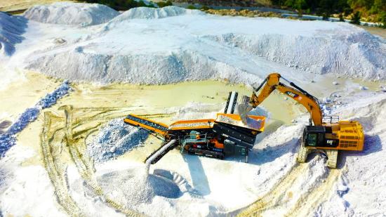 FABO FTB 1550 Scalping Screener With Belt Feeder | Ready in Stock