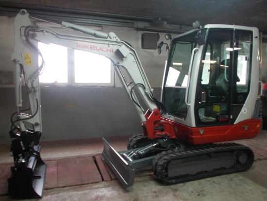 Takeuchi tb 228,3277Bst,2009,hydr schnel.+4loffel
