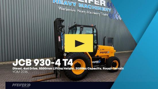 JCB 930-4 T4 Valid inspection, *Guarantee! Diesel, 4x4