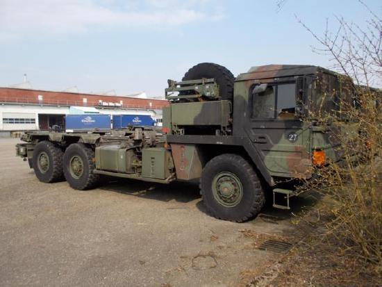 MAN 25.403 6x6 LOHR - SPEZIAL Container