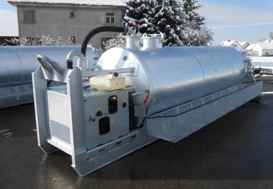 S-Vac 8.5m³ Saugfass Druckfass