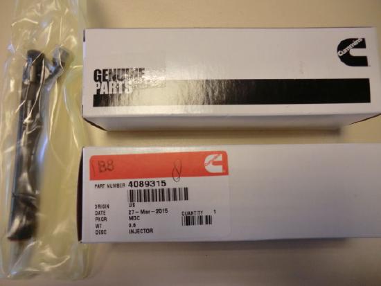 Cummins SAA6D114E Injectoren NEU
