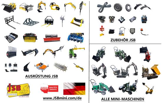 JSB mini MULTI-BAUGERÄTE