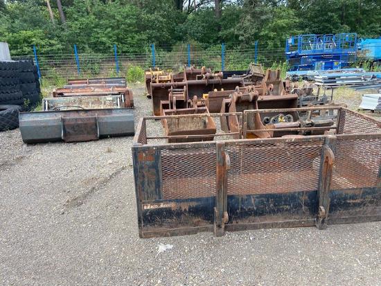 Large selection of used buckets and attachements!!