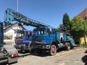 Wirth B2A auf Iveco 6X6 mit 2 Pumpen und Kompressor