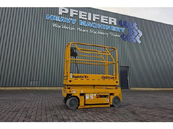 Haulotte Optimum 6 As-Is, Electric, 6.35m Working Height, 2