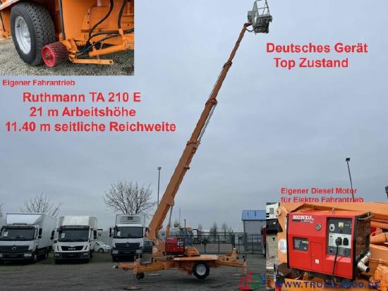 Ruthmann Ruthmann 21m Höhe eigener Dieselmotor -E-Antrieb