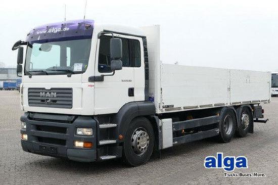 MAN 26.360 TGA LL 6x2, Vollluft, Klima, 3. Sitz, AHK