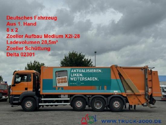 MAN TGS 35.360 8x2 Zoeller 29m³ Medium Schüttung 1.3